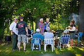 The Crowd Around The Fire